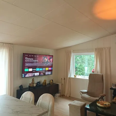 Sunny Terrace House Only 50 Min From Oslo