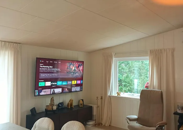 Sunny Terrace House Only 50 Min From Oslo